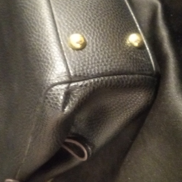 Anne Klein black 14 x 13 handbag - Picture 5 of 15